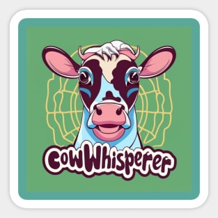 Beautiful Cow Sticker